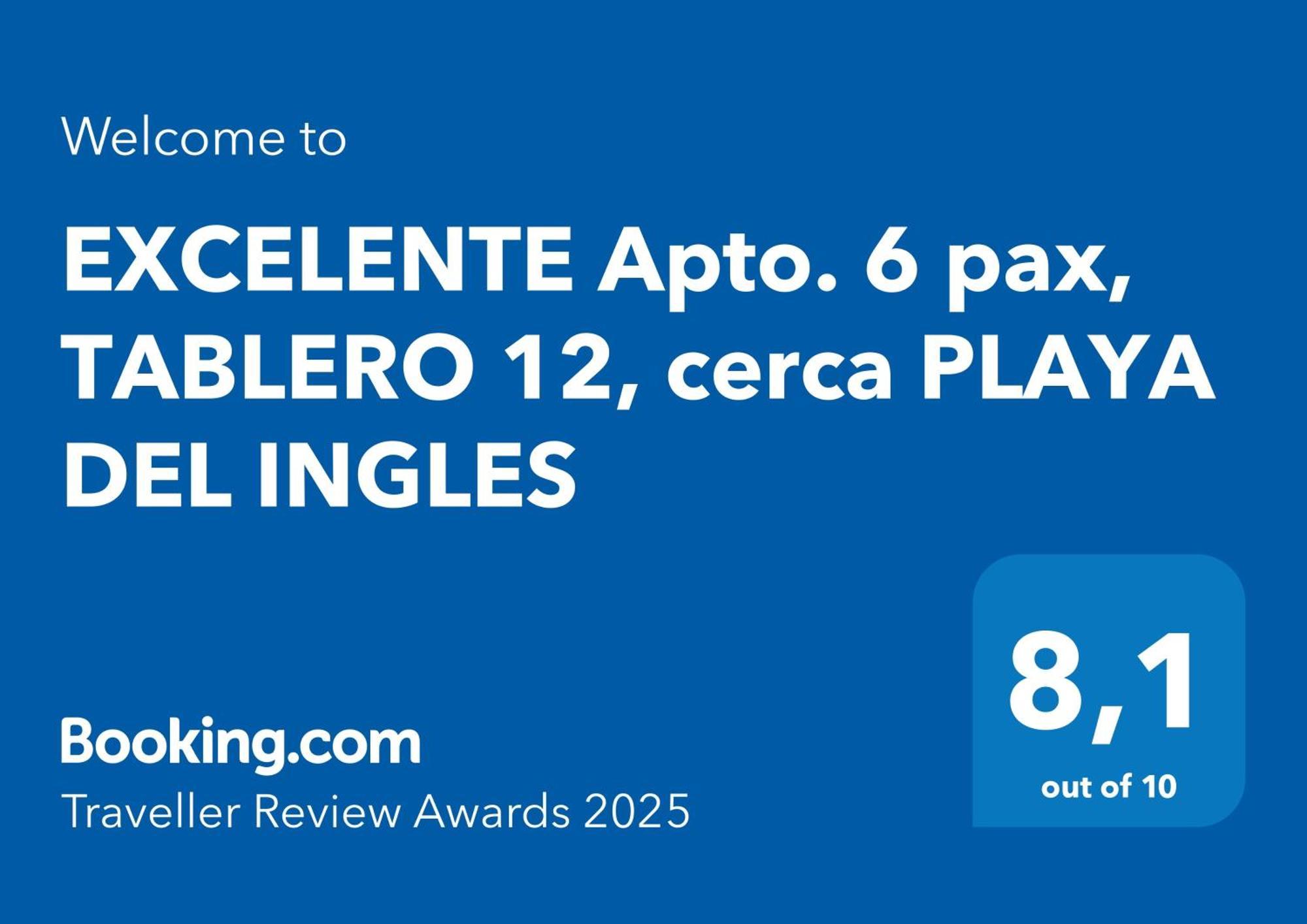 Tablero 404, Excelente Apto 6 Pax Cerca Playa Del Ingles Екстер'єр фото